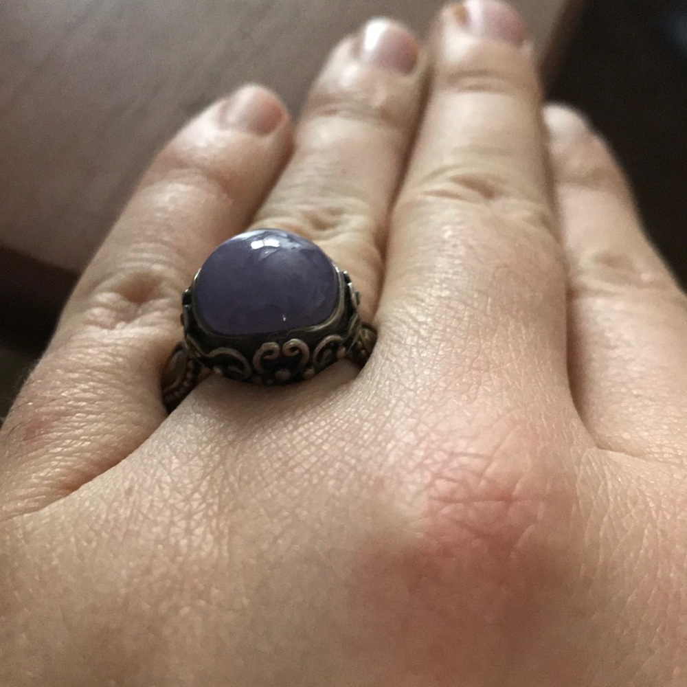 Silver ring size 7